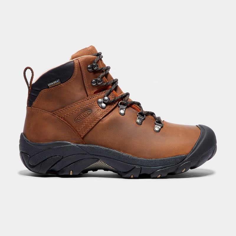 Botas De Montaña Keen Pyrenees Para Hombre Marrom/Negros - Botas Keen Mexico (403791-AKT)